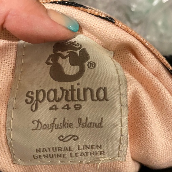 Spartina 449 Plaid Crossbody Bag with Black Accents - Picture 3 of 11